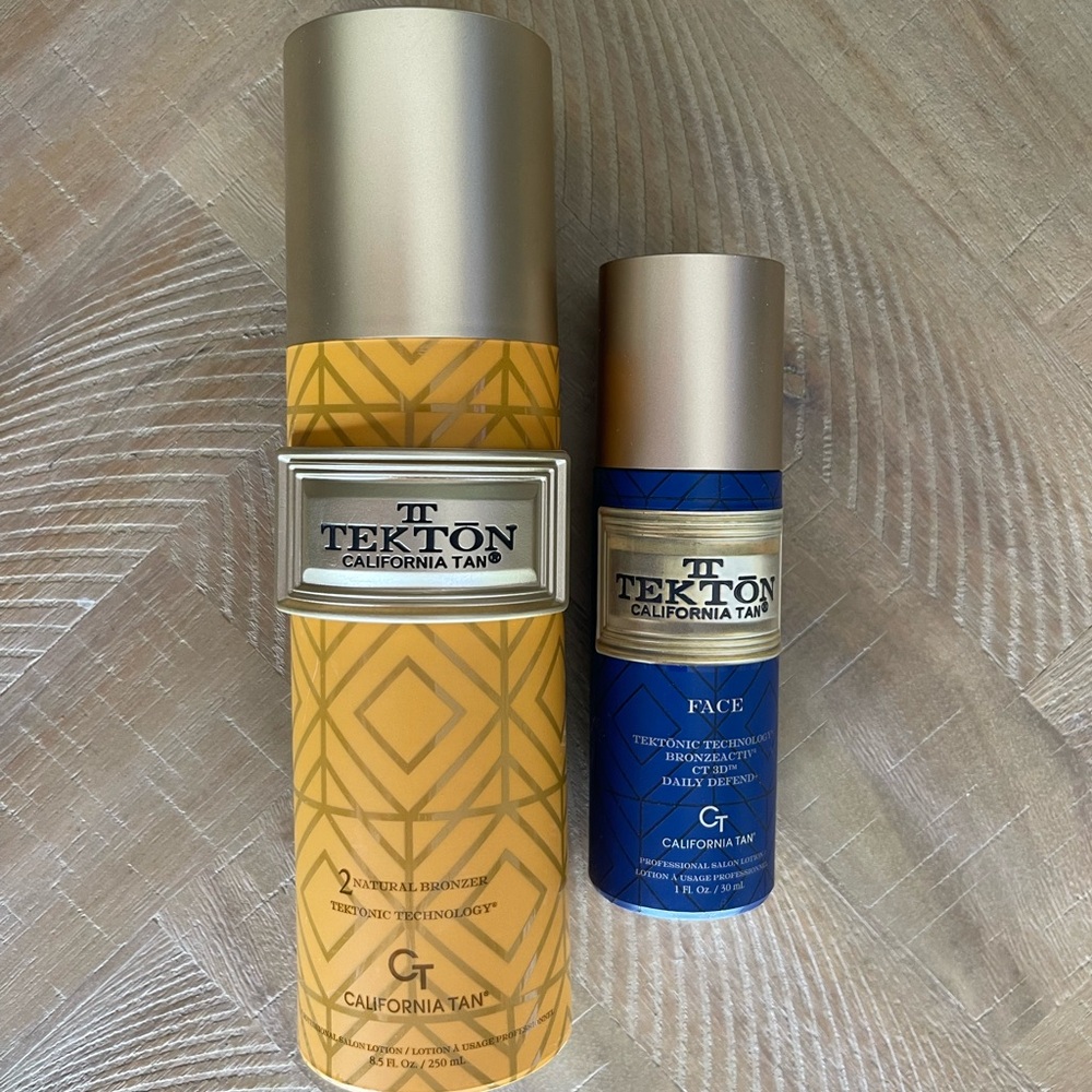 Tekton Bronzing Tanning Lotion and Face Tanner